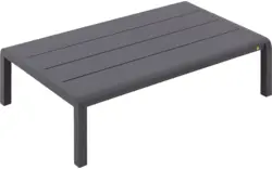 Goossens salontafel voor buiten yngvar grijs aluminium - 8243784-goossens-yngvar-tuintafels-aluminium-01