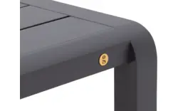 Goossens salontafel voor buiten yngvar grijs aluminium - 8243786-goossens-yngvar-tuintafels-aluminium-01