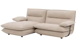 Goossens loungebank alegro beige stof - 8243830-gespiegeld-02