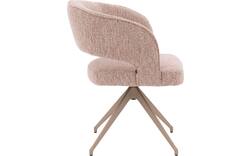 Goossens excellent eetkamerstoel ostuni roze stof - 8243866-goossens-excellent-ostuni-eetkamerstoel-stof-roze-01