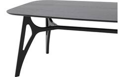 Goossens basic eettafel trani zwart essenhout - 8243892-goossens-basic-trani-eettafel-essenhout-zwart-02