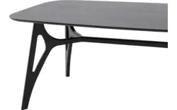 Goossens basic eettafel trani zwart essenhout - 8243892-goossens-basic-trani-eettafel-essenhout-zwart-02