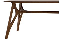 Goossens basic eettafel trani noten noten - 8243893-goossens-basic-trani-eettafel-essenhout-bruin-01