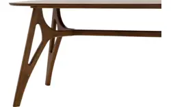Goossens basic eettafel trani noten noten - 8243893-goossens-basic-trani-eettafel-essenhout-bruin-01