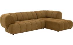 Goossens hoeksalon weave geel stof - 8243949-goossens-weave-bank-stof-geel-01