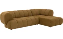 Goossens hoeksalon weave geel stof - 8243949-goossens-weave-bank-stof-geel-01