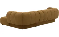 Goossens hoeksalon weave geel stof - 8243949-goossens-weave-bank-stof-geel-01
