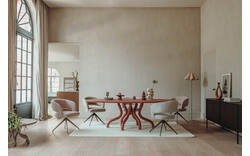 Goossens tapijt mikki wit wol - 8244033-goossens-excellent-matera-eettafel-leefbeton-rood-01