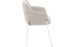 Goossens eetkamerstoel pepijn beige stof - 8244099-goossens-pepijn-eetkamerstoel-stof-bruin-01