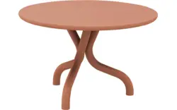 Goossens excellent eettafel matera rood leefbeton - 8244152-goossens-excellent-matera-eettafel-leefbeton-rood-01