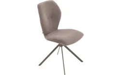 Goossens eetkamerstoel hera bruin stof - 8244173-goossens-hera-stoel-onderdelen-stof-01