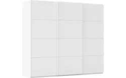 Goossens excellent kledingkast finca mat glas wit hoogwaardig meubelplaat - 8244183-02