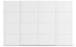 Goossens excellent kledingkast finca mat glas wit hoogwaardig meubelplaat - 8244184-01