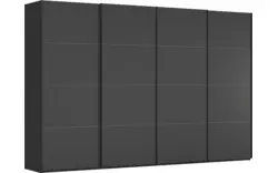 Goossens excellent kledingkast finca mat glas wit hoogwaardig meubelplaat - 8244193-02
