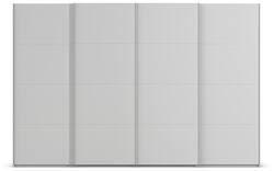 Goossens excellent kledingkast finca mat glas grijs hoogwaardig meubelplaat - 8244211-01