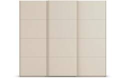 Goossens excellent kledingkast finca mat glas bruin hoogwaardig meubelplaat - 8244218-02