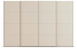 Goossens excellent kledingkast finca mat glas bruin hoogwaardig meubelplaat - 8244222-01