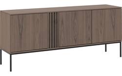 Goossens dressoir viola donker bruin eiken - 8244489-goossens-viola-dressoir-eiken-03