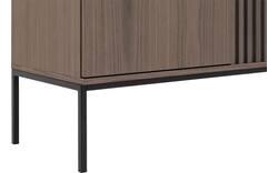 Goossens dressoir viola donker bruin eiken - 8244489-goossens-viola-dressoir-eiken-01