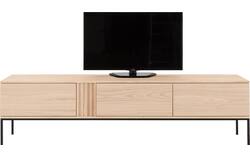 Goossens tv meubel viola wit eiken - 8244512-goossens-viola-tv-meubel-eiken-wit-01