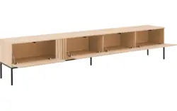 Goossens tv meubel viola wit eiken - 8244512-goossens-viola-tv-meubel-eiken-wit-01