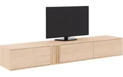 Goossens tv meubel viola wit eiken - 8244524-goossens-viola-tv-meubel-eiken-wit-01