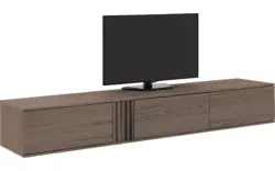 Goossens tv meubel viola donker bruin eiken - 8244525-goossens-viola-tv-meubel-eiken-donker-bruin-01