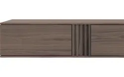 Goossens tv meubel viola donker bruin eiken - 8244529-goossens-viola-tv-meubel-eiken-donker-bruin-01