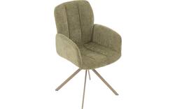 Goossens eetkamerstoel hestia groen stof - 8244612-goossens-hestia-stoel-onderdelen-stof-01