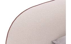 Goossens gestoffeerd bedframe venus beige stof - 8250164-goossens-venus-bedframe-stof-01