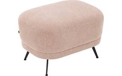 Goossens voetenbank shallow roze stof - 8250214-goossens-shallow-hocker-stof-02