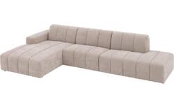 Goossens loungebank lewis beige stof - 8250228-goossens-lewis-bank-stof-bruin-01