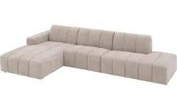 Goossens loungebank lewis beige stof - 8250228-goossens-lewis-bank-stof-bruin-01
