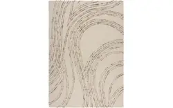 Goossens tapijt swirl wit wol - 8250767-goossens-swirl-vloerkleed-wol-01