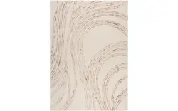 Goossens tapijt swirl wit wol - 8250768-goossens-swirl-vloerkleed-wol-01