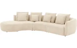 Goossens loungebank fay beige stof - 8251154-goossens-fay-usc-bank-stof-bruin-01
