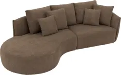 Goossens loungebank fay bruin stof - 8251188-goossens-fay-bank-stof-bruin-01