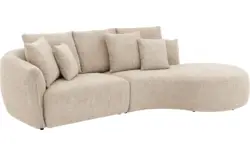 Goossens loungebank fay beige stof - 8251227-goossens-fay-usc-bank-stof-bruin-01