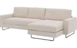 Goossens loungebank jorney beige stof - 8251313-gespiegeld-02