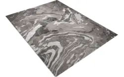 Goossens tapijt marbled grijs polypropyleen - 8251317-goossens-marbled-vloerkleed-polypropyleen-01