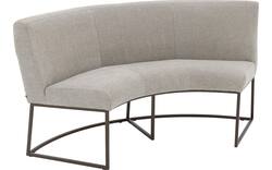 Goossens excellent eetbank tommie beige stof - 8251328-goossens-excellent-tommie-eetkamerstoel-stof-bruin-02