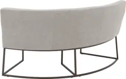 Goossens excellent eetbank tommie beige stof - 8251328-goossens-excellent-tommie-eetkamerstoel-stof-bruin-01
