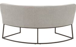 Goossens excellent eetbank tommie beige stof - 8251328-goossens-excellent-tommie-eetkamerstoel-stof-bruin-01