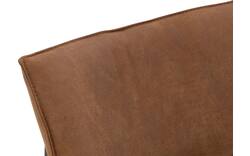 Goossens eetkamerstoel milan bruin micro leer - 8251333-goossens-milan-eetkamerstoel-micro-leer-bruin-01