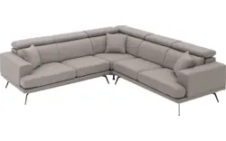Goossens hoeksalon viggo grijs stof - 8251361-goossens-viggo-bank-stof-grijs-01