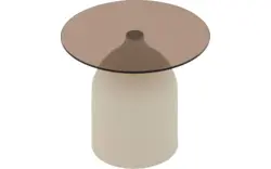 Goossens salontafel niva grijs glas - 8251369-goossens-niva-salontafel-glas-01