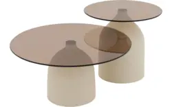 Goossens salontafel niva grijs glas - 8251369-goossens-niva-salontafel-glas-01