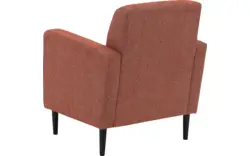 Goossens fauteuil hipp oranje stof - 8251507-goossens-hipp-fauteuil-stof-01