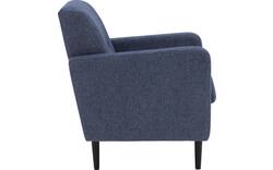 Goossens fauteuil hipp blauw stof - 8251508-goossens-hipp-fauteuil-stof-01