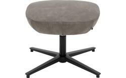 Goossens excellent voetenbank piemonte grijs leer - 8251509-goossens-excellent-piemonte-hocker-leer-02